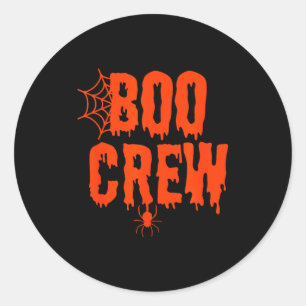 Adesivo Camiseta engraçada do Boo Crew para fantasia de gr