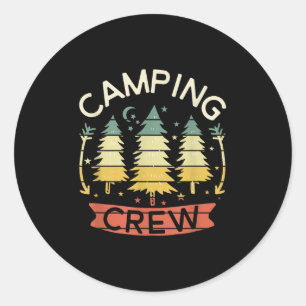 Adesivo Camiseta Equipe Acampamento Crianças Camisas Famíl