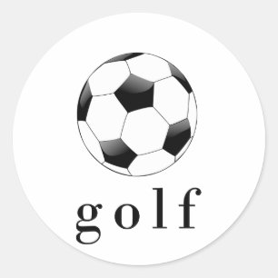 Adesivo Camiseta Esportiva Engraçada De Golfe