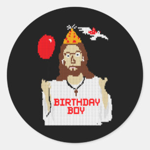 Adesivo Camiseta Essencial de Natal do Menino Jesus Aniver