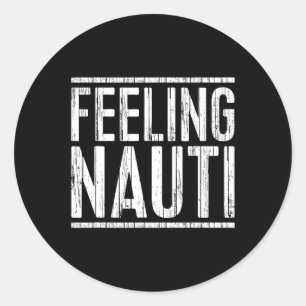 Adesivo Camiseta Feeling Nauti Homens Mulheres Capitão do 