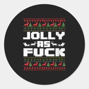 Adesivo Camiseta Feminina Alegre Para Natal Engraçado Obsc