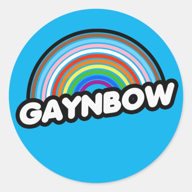 Adesivo Camiseta GAYNBOW (Frente)