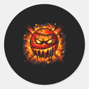Adesivo Camiseta Gráfica de Beisebol com Slime de Lava com