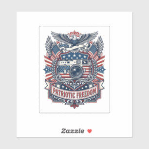 Adesivo Camiseta Gráfica Vetorial de Amante de Câmera Patr