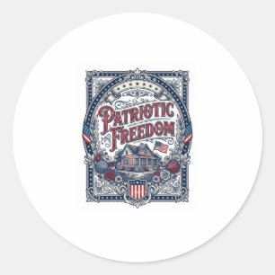 Adesivo Camiseta Gráfica Vetorial de Jardim Rústico Patrio