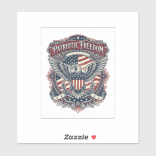 Adesivo Camiseta Gráfica Vetorial do Dia dos Pais Patriota