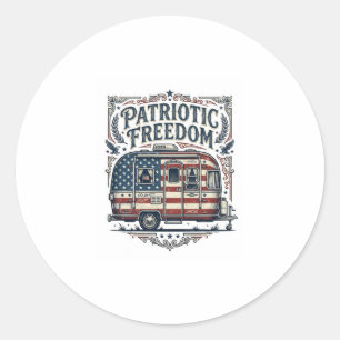 Adesivo Camiseta Gráfica Vetorial Patriota de RV