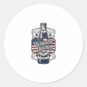 Adesivo Camiseta Gráfica Vetorial Retro de Refrigerante de