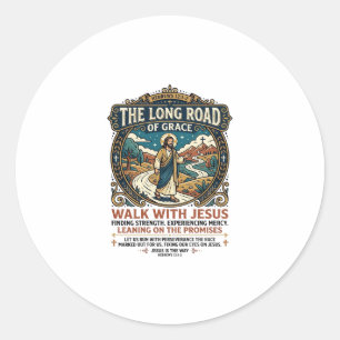Adesivo Camiseta Jesus Caminhoneiro Long Haul Inspirador F