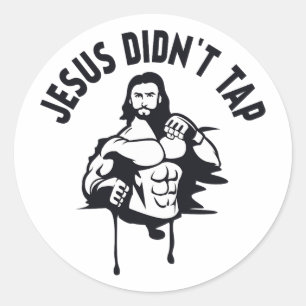 Adesivo Camiseta Jesus Cristo Jesus Não Desistiu Mma Chris