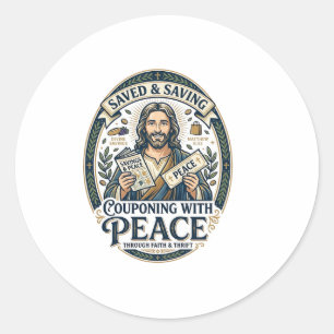 Adesivo Camiseta Jesus Cupom Brechó Frugal Fé Baseado Desi