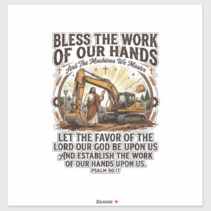 Adesivo Camiseta Jesus Mecânico Diesel Equipamento Pesado 