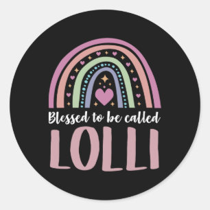 Adesivo Camiseta Lolli Para Avós, Mulheres Dias de as mães