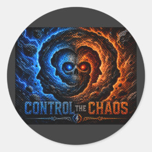 Adesivo Camiseta Master the Mayhem Control the Spiral – 3D