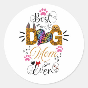 Adesivo Camiseta Melhor Mãe de Cachorro do Mundo – Estampa
