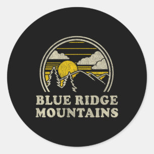 Adesivo Camiseta Montanhas Blue Ridge Vintage Montanha Cam