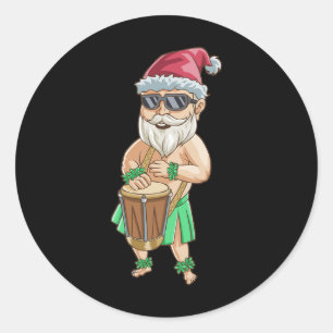 Adesivo Camiseta Natal Em Julho Fun Santa Havaiano Soma