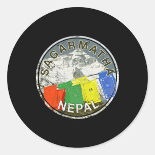 Adesivo Camiseta Nepal Monte Everest Sagarmatha Escalada M