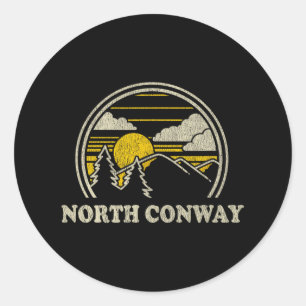 Adesivo Camiseta North Conway New Hampshire Nh Vintage Hik