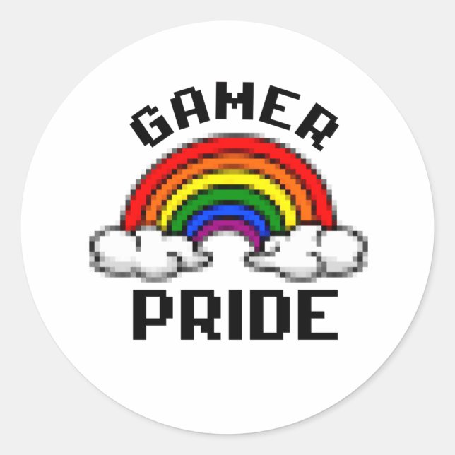 Adesivo Camiseta Orgulho Gaymer (Frente)