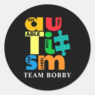 Adesivo Camiseta Personalizada da Equipe da Família de Con