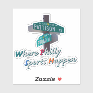 Adesivo Camiseta Philly Sports Happen Broad e Pattison