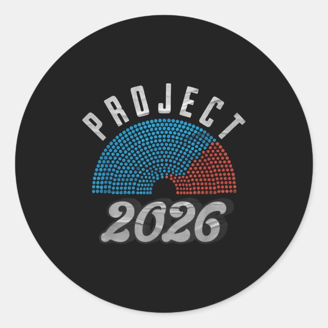 Adesivo Camiseta Project 2026  (Frente)