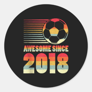 Adesivo Camiseta Regata Incrível Desde 2018 Futebol 8º Ani