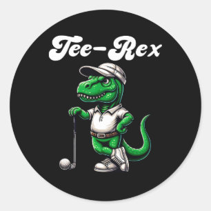 Adesivo Camiseta Rex Golfe T Rex Dinossauro Meninos Homens