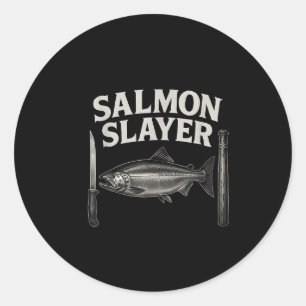 Adesivo Camiseta Salmon Slayer Steelhead e Pesca de Salmão