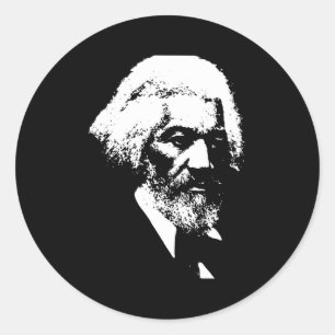 Adesivo Camiseta Silhueta Frederick Dougl Mês da História 