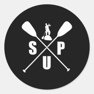 Adesivo Camiseta Sup Stand Up Paddle Boarding Tee Surf Boa