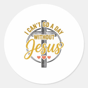 Adesivo Camiseta Tipografia Cristã Cruz de Jesus Design_1