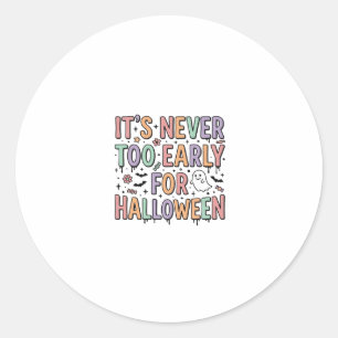 Adesivo Camiseta Típográfica Cute Vintage Halloween Muito