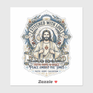 Adesivo Camiseta Vintage Escatologia Profecia Jesus Cristã
