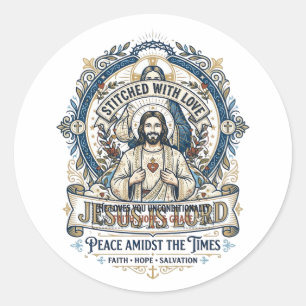 Adesivo Camiseta Vintage Escatologia Profecia Jesus Cristã