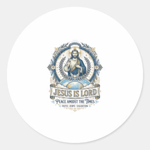 Adesivo Camiseta Vintage Escatologia Profecia Jesus Cristã