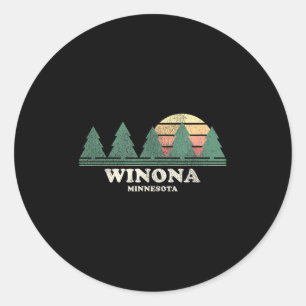 Adesivo Camiseta Winona Mn Vintage Retro Design Anos 70 