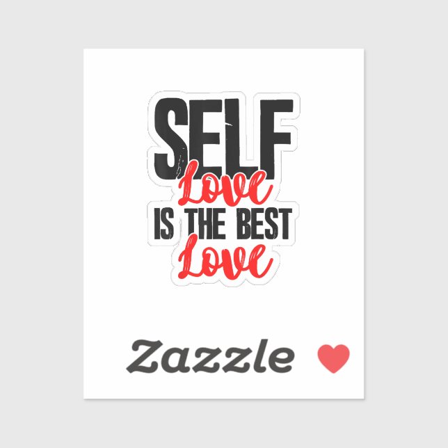 Adesivo Camisetas De Empoderamento De Mulheres - O Autoamo (Folha)