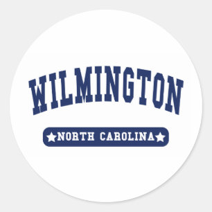 Adesivo camisetas do Wilmington North Carolina