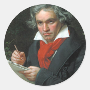 Adesivo Camisetas e Colecionáveis de Beethoven de Presente