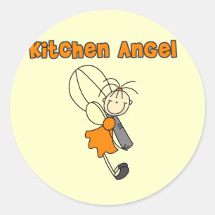Adesivo Camisetas e Presentes Anjo da Cozinha