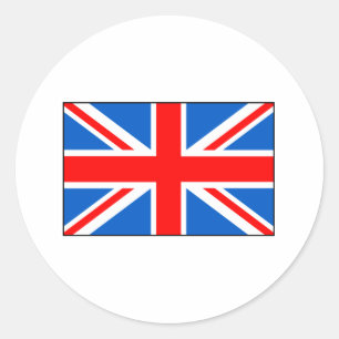 Adesivo Camisetas e presentes de bandeira britânica