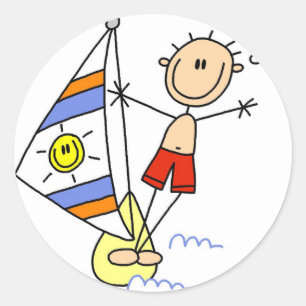Adesivo Camisetas e Presentes de Parapente com Boneco Pali