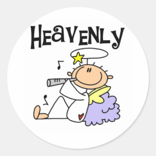 Adesivo Camisetas e Presentes do Anjo Celestial