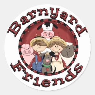Adesivo Camisetas e presentes do Barnyard