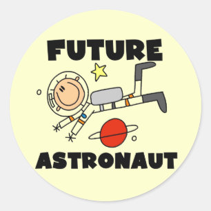Adesivo Camisetas e Presentes para Futuros Astronautas