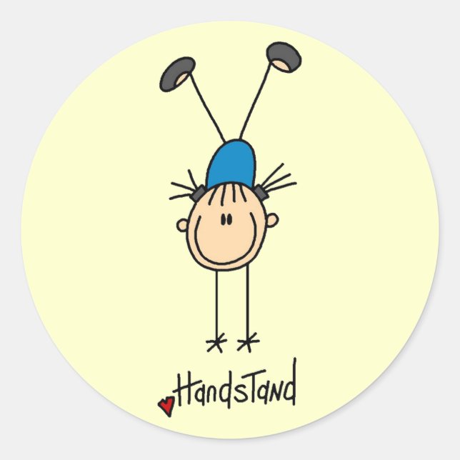 Adesivo Camisetas e presentes para ginastas femininas (Frente)