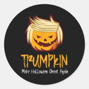Adesivo Camisetas engraçadas de Halloween _ Donald Trump C